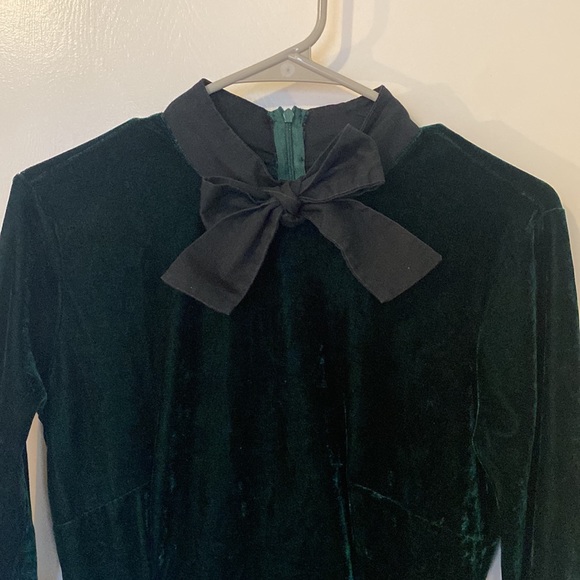 Rare Valfre Margot Dress in gren velvet